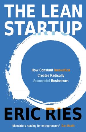 The Lean Startup by Eric Ries, book cover